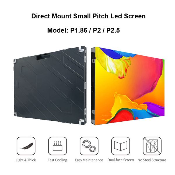 Indoor Seamless High Resolution LED Screen Rgb 128x128mm