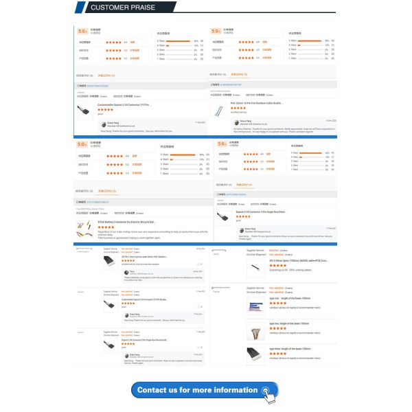 JST PHR-10 2.0 Pitch Wire Harness Assembly Male Female Connector Cables