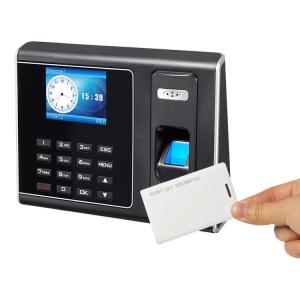 China Employees Punch Desktop Biometric Fingerprint Time Clock wholesale