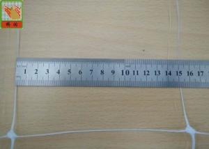 Polypropylene Plant Support Net For Climbing Plants , White Runner Bean Netting