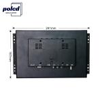 Polcd 10.4 Inch Custom LCD LED Display VGA Open Frame Monitor For Industrial