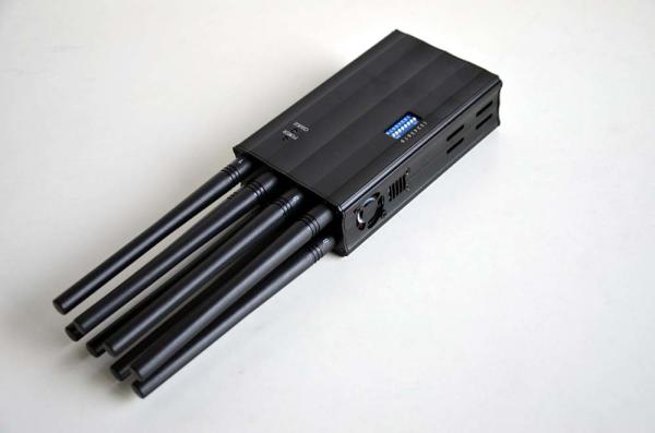 Quality 8 Bands Gsm Signal Blocking Device 1200mW With 15 Meters Working Radius for sale
