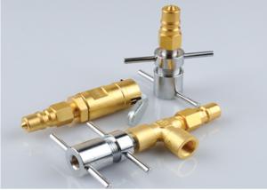 China Manual Lock Refrigeration Quick Couplers Rotary And Handle Press Type wholesale