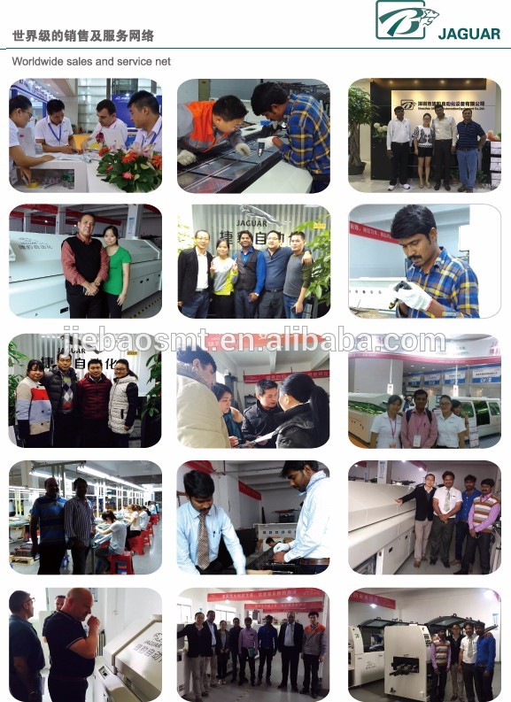JAGUAR soder paste semi automatic printing machine for pcb printing S400