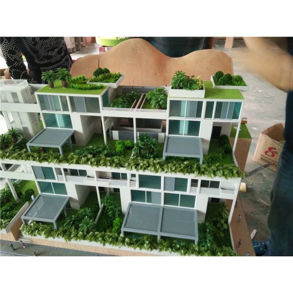 Large Scale Villa 3D Model , Commercial Residential Building 3D Model