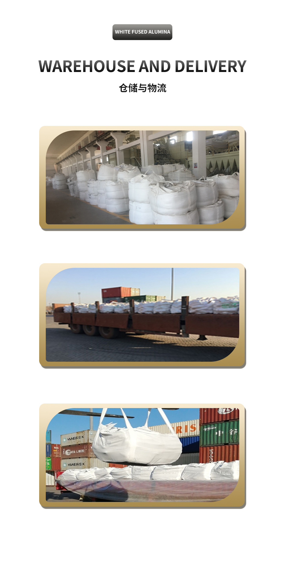 Decoiling Wfa White Fused Alumina/Aluminum Oxide/Alumina Oxide/Corundum