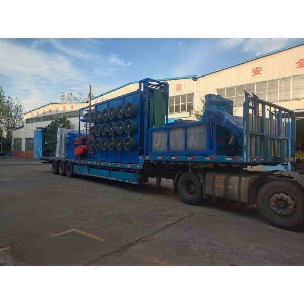 Automatic 28.8Kw Batch Off Rubber Cooling Machine XPG800 Blue