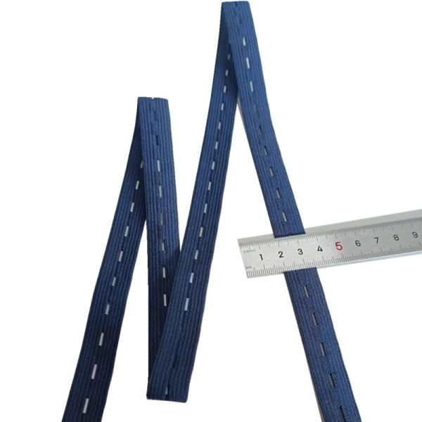 Polyester Knitted Rubber Band Adjustable Buttonhole Elastic For Pregnant Women