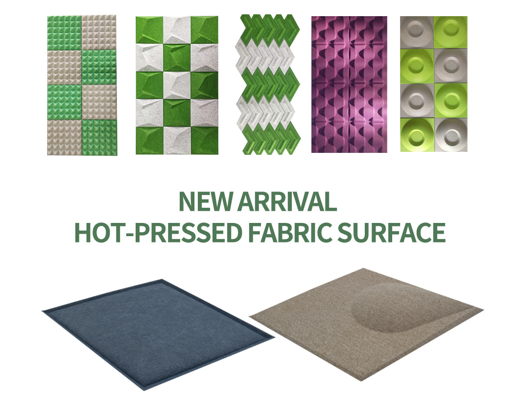 Multi Function Hall 3D Acoustic Panel Heat Insulation And Eco Friendly
