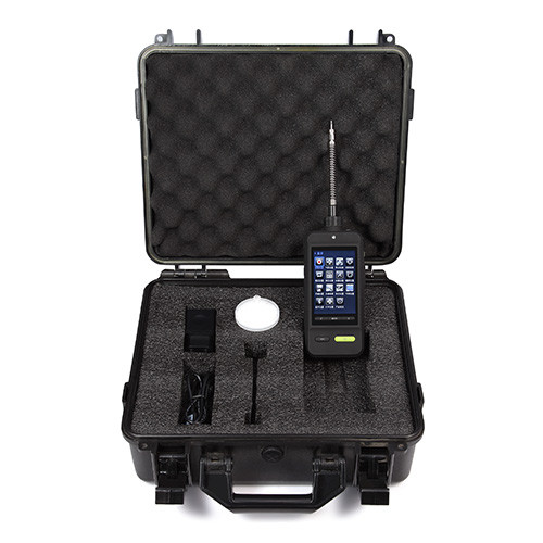 Handheld Pumping O2 Single Gas Detector With Flash Light Function Color Screen