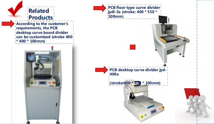 High Performance / High Rigidity PCB Desktop Pcb Router For SMT Production Line
