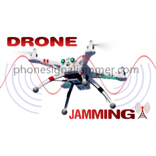 Adjustable WiFi GPS Remote Control Cell Phone Jamming Devices for Drones
