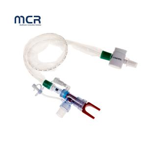 L Shape 72 Hours Closed Circuit Suction For Endotracheal With MDI Port