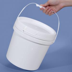 China Transparent Plastic Storage Bucket With Handle Capacity 0.2L-20L wholesale