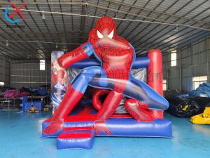 China Commercial Grade Spiderman Theme Inflatable Bouncy House Castle Jumping House wholesale