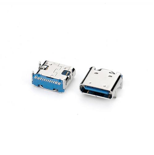 Quality USB3.1  C Type connector  16 Pin Connector Female USB Type-C Charge Jack for sale