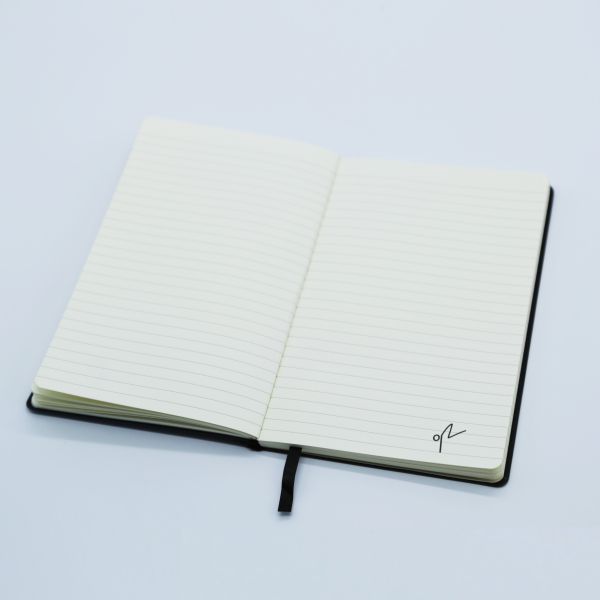 Popular Dark Blue Soft Cover Notebook , Daily Journal Notebook For Students