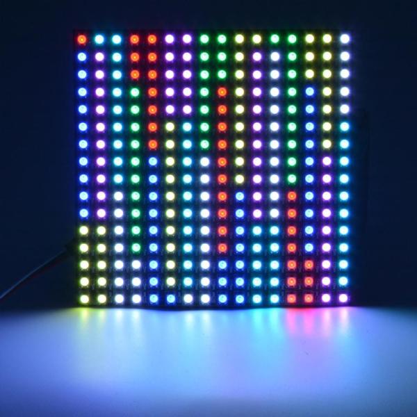 Quality 16pixel *16pixel  WS2812B Flexible Led Matrix Panel for sale