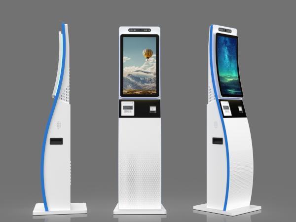 Quality 10 Point PCAP Touchscreen Queue Management Kiosk For Bank Restaurant for sale