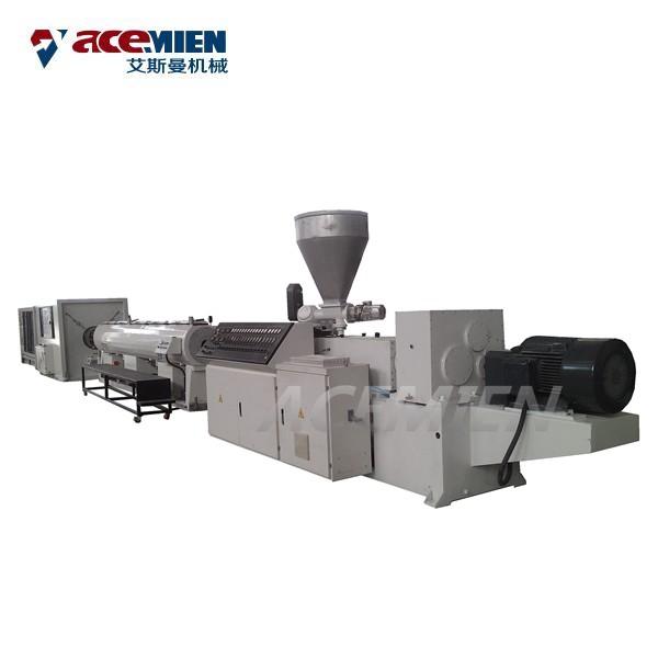 Quality PVC UPVC WPVC Pipe Extrusion Line Twin Screw Low Power Consumption for sale