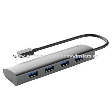 Quality USB 3.1 4 Port Type C Hub,Self-powered Properties for Ultrabook/Laptop/Tablet Partner for sale