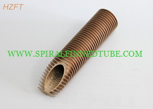 Flue Gas Condensers Integral Copper Finned Tube For Bending And Coiling Purposes