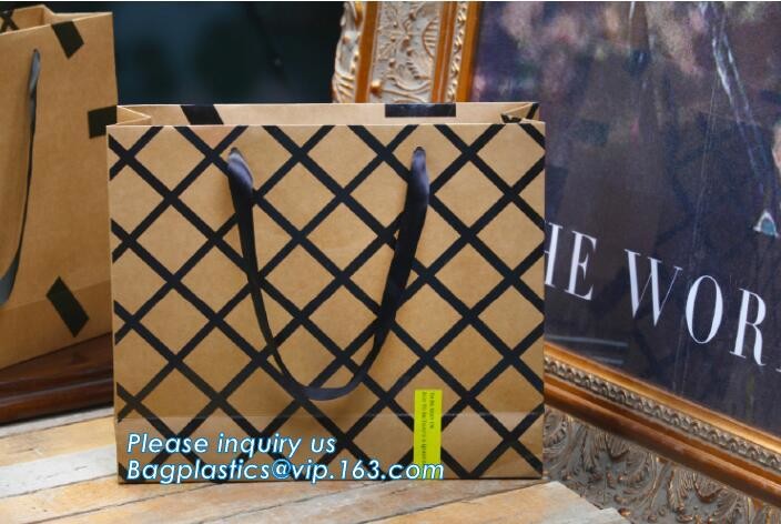 Customized Cut Printed Coated Paper Shopping Bag with Matt Lamination,rope handle custom logo printed white paper bag