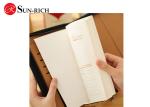 Pu Leather Manager folder notebook with zipper and Calculator