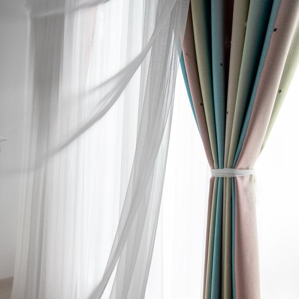 Quality Modern Simplicity Green Leaf Digital Print Curtain Fabric for sale
