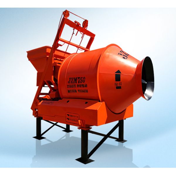 20km/H Building Material Mixture Machine In Flat Position