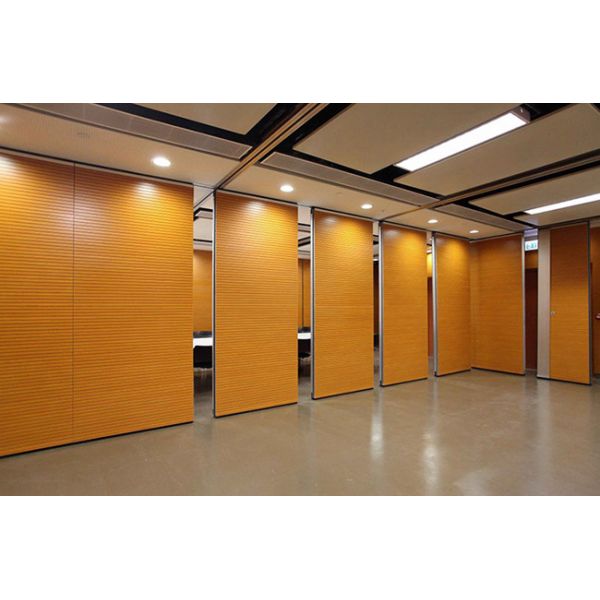 Modular Wood Folding Partition Wall Panel For Restaurant