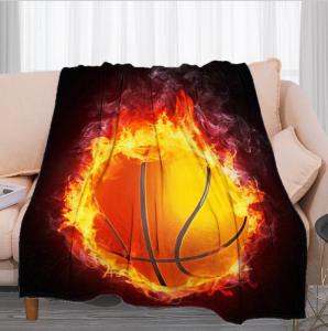 Digital Printing Polar Fleece Blanket With High Warm Retention