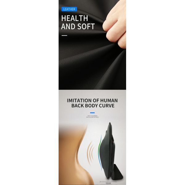 Reliable Supplier Car Lumbar Support Memory Foam Back Cushion airbag waist cushion