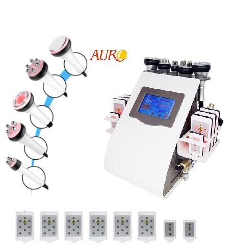 Quality 500W RF Vacuum Therapy Machine 40KHZ 6 In 1 Cavitation Machine With Lipo Laser for sale
