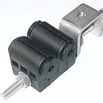 Combined Hole Cable Clamp RRU Fiber Optic Cable DC Power Cable