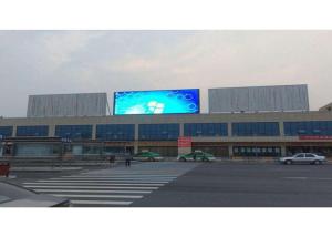 Large Outdoor LED Screen Display , Customized Advertising Screen Display 50/60Hz