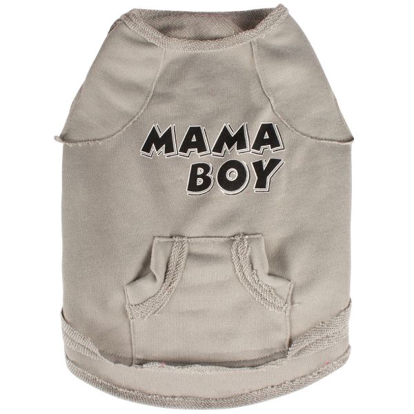 China Beige T Shirt 100% Cotton Dog Clothes wholesale