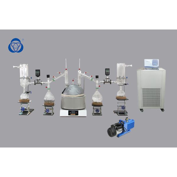 Turnkey Solution Short Path Distillation Kit Herbal Extraction Equipment High Efficiency