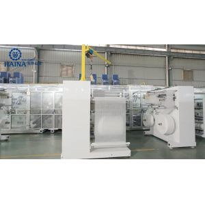 China Full Servo 250PPM Adult Diaper Making Machine With Stacker wholesale