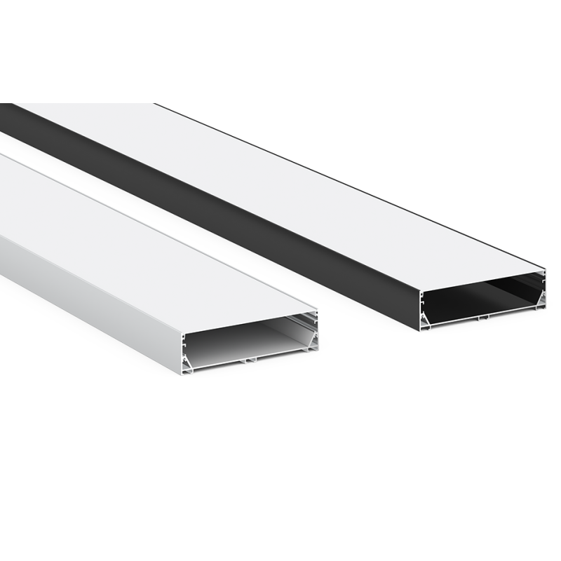 LEDCORP® Surface Mounted LED Lighting with Customized Aluminum Profile For Office Gym Hotel
