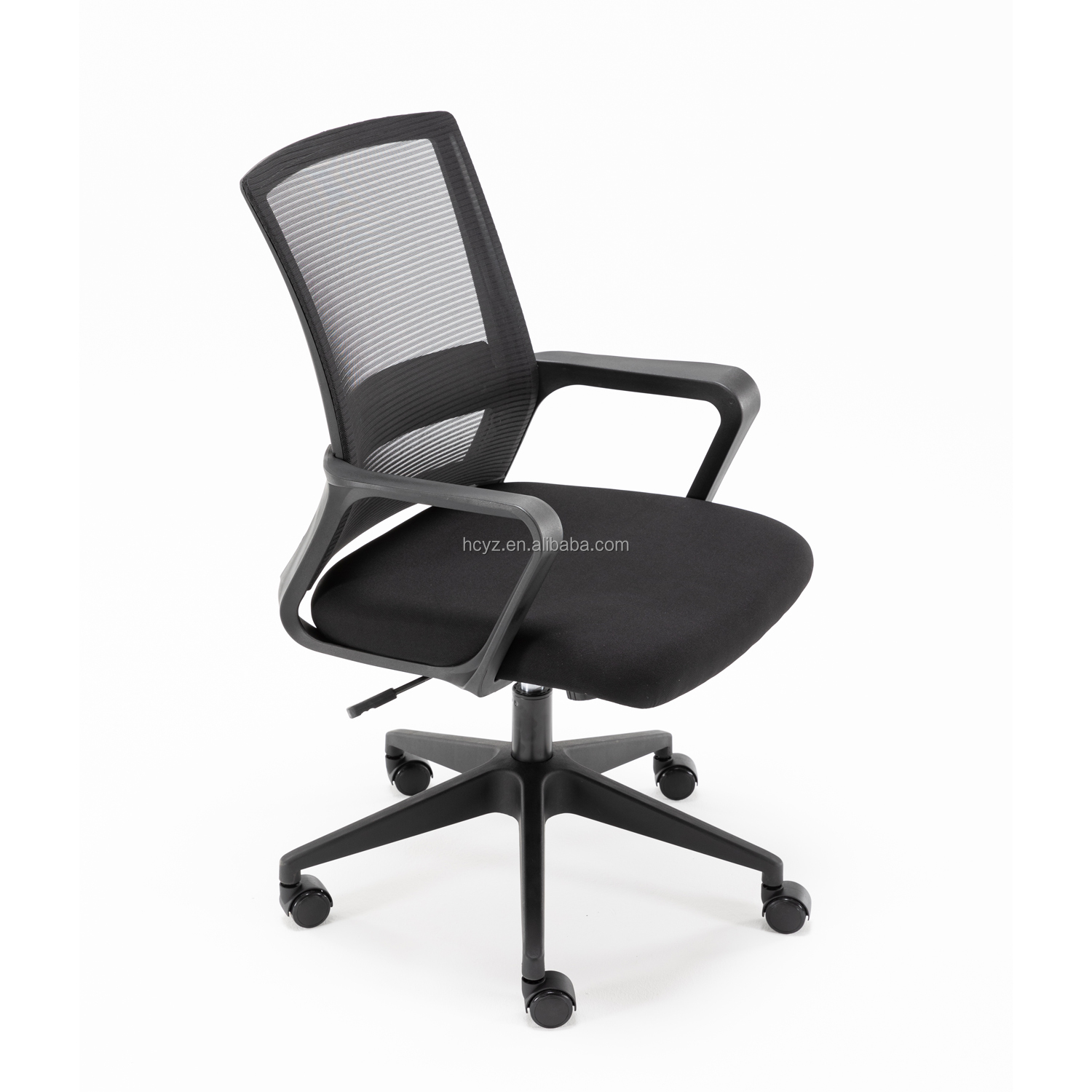 Design High Back Office Ergonomic Chair with Adjustable Backrest and Armrest from Anji