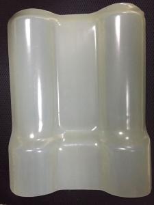Upvc  Transparent Roofing Sheets Round Wave Smooth Surface