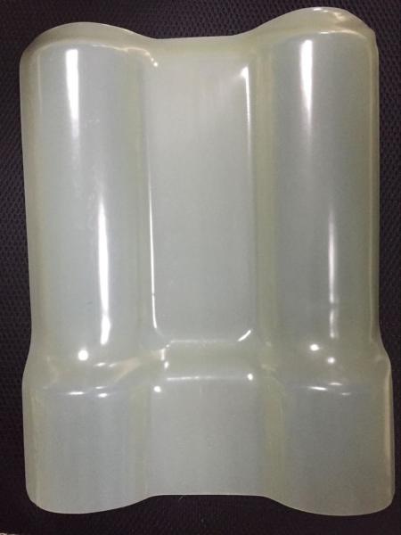 Quality Upvc  Transparent Roofing Sheets Round Wave Smooth Surface for sale