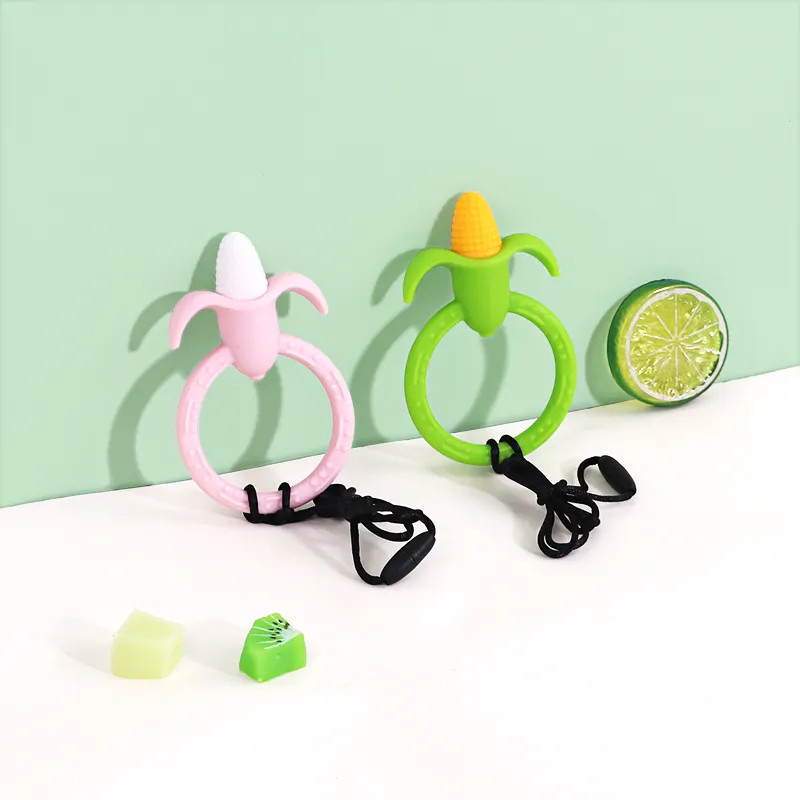 Unisex Nontoxic Baby Silicone Toys Sensory Teether Multipurpose