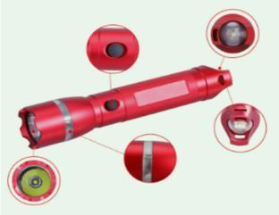 Quality High Output Aluminum LED Flashlight 3.5x17.5cm CREE XPG3 On Head for sale