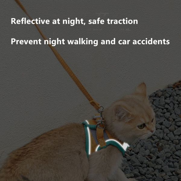 Cat Traction Rope Vest Type Chest Prevent Getting Rid Of Cute Dog