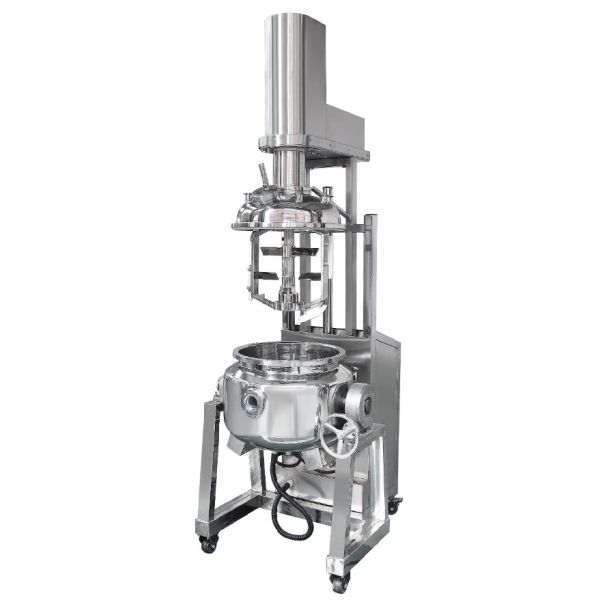 Lab Homogenizing Machine Batch High Shear Emulsifying Mixer Homogenizer