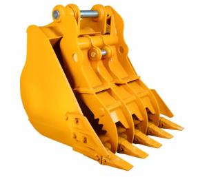 Wood Grabbing Excavator Thumb Bucket 2000mm Opening Width Q355B