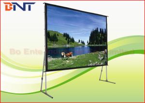 China Aluminum Alloy Frame Portable Projection Projector Screen Front And Rear Projection Screen wholesale