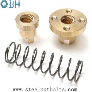 CNC Processing ACME Copper Bronze Threaded Rod M8 M10 M12 M16